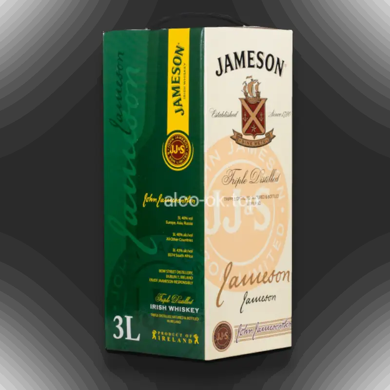 Віскі Jameson 3л (тетрапак)